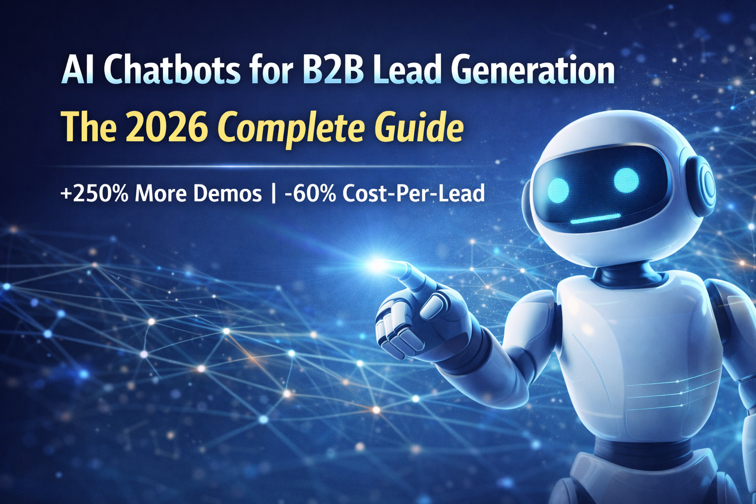 AI Chatbots for B2B Lead Generation: The 2026 Complete Guide (250% More Demos)